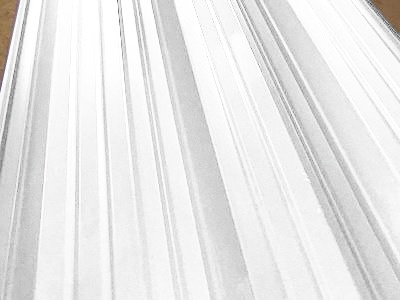 Окрашенный профнастил НС35-1000, 0,45 мм, белый