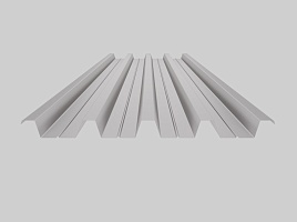 Оцинкованный профнастил Н60-845, 0,55 мм