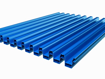 фото алюминиевого профнастила НС44